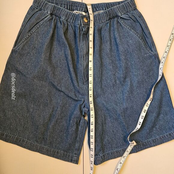 Kingsize Denim Shorts Blue Elastic Waist Men's Large - Picture 5 of 7